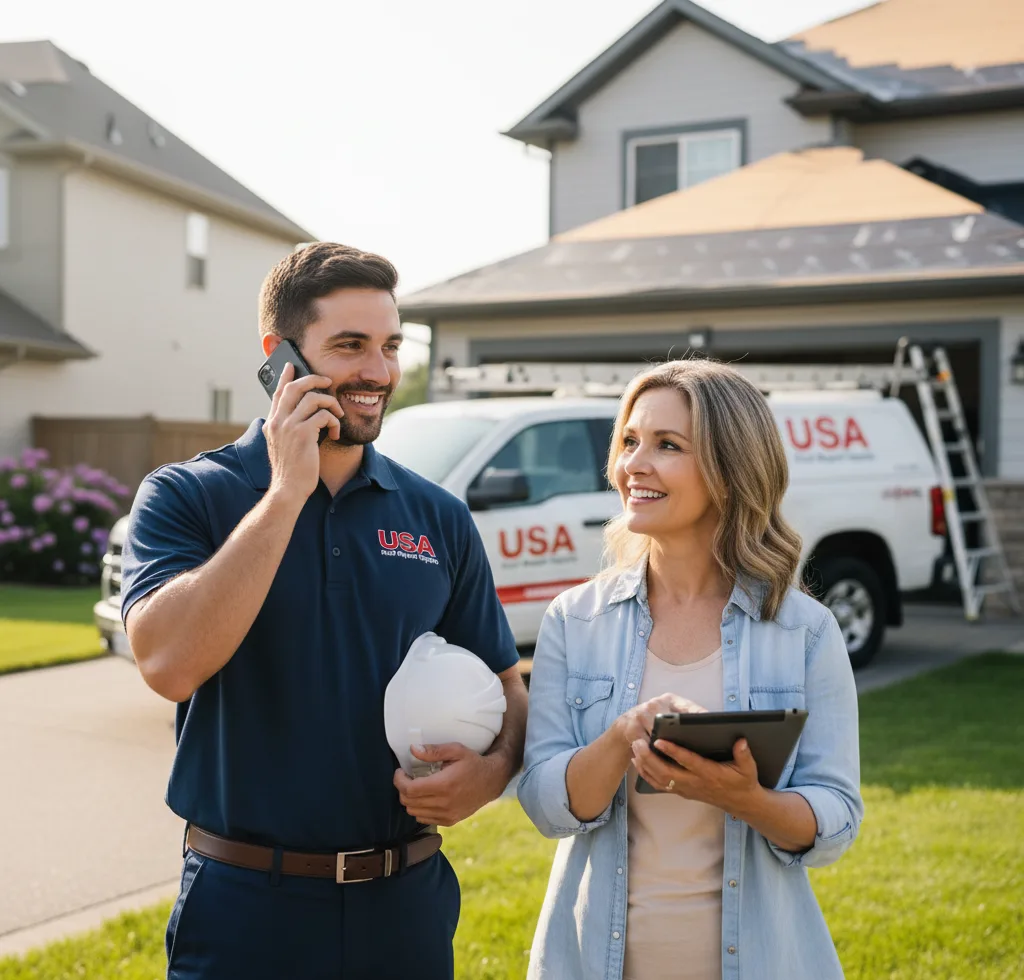 USA Roof Repair Experts customer support in Pearl River